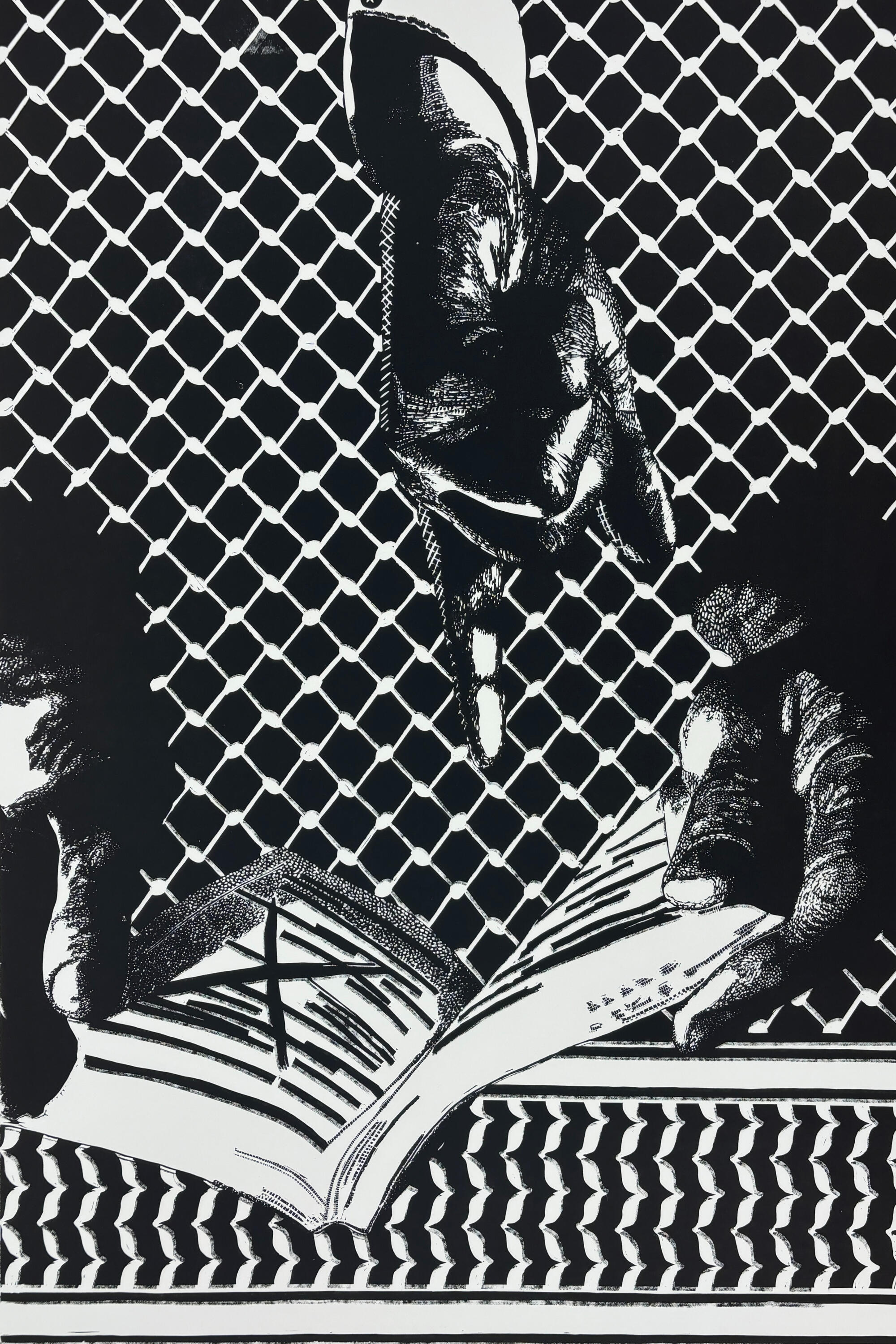 Structures of Access: Sought, relief, 2 ft. x 3 ft. 2026.